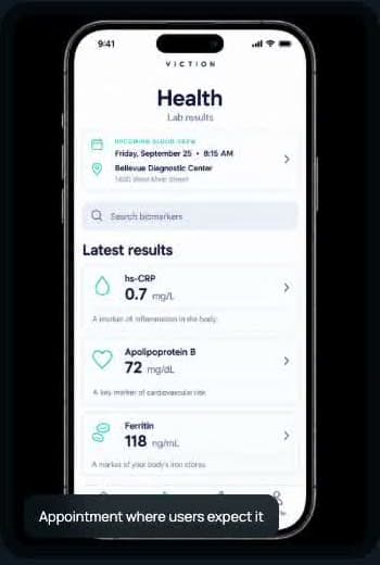 Appointment where users expect it